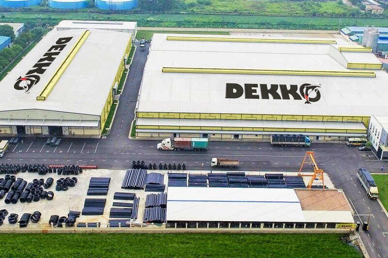 Nhà máy sản xuất ống HDPE Dekko với quy mô rộng lớn